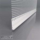 LIKOV LX-H lišta parapetní napoj. flexibilní s nepřizn. (podomítkovou) okapnicí délka 2m